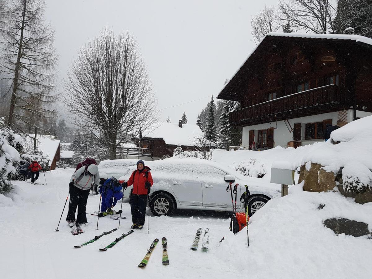 Bed and Breakfast Le Castor Morgins Exterior foto
